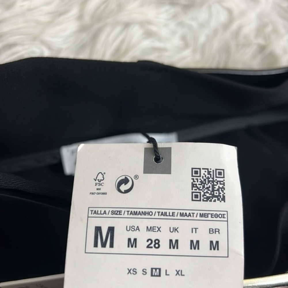 ZARA‎ BELTED FLARE PANTS - Picture 10 of 10